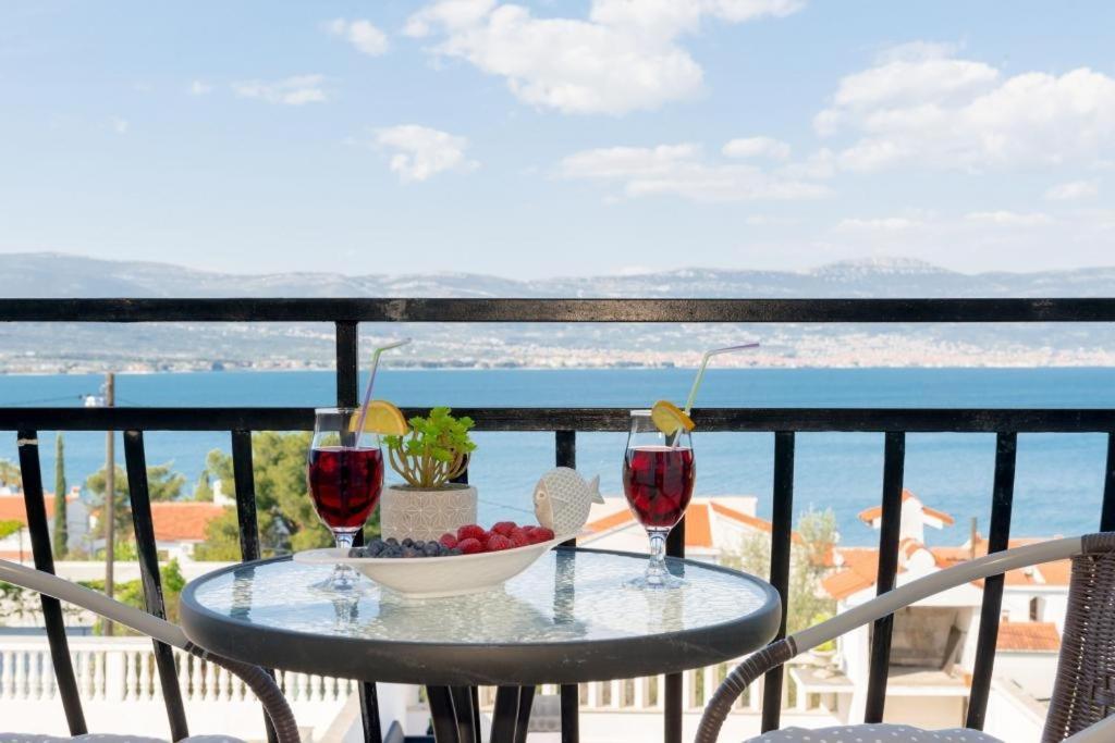 Ferienwohnung In Arbanija Mit Meerblick, Balkon, Klimaanlage, W-Lan 5137-1 Trogir Exterior foto
